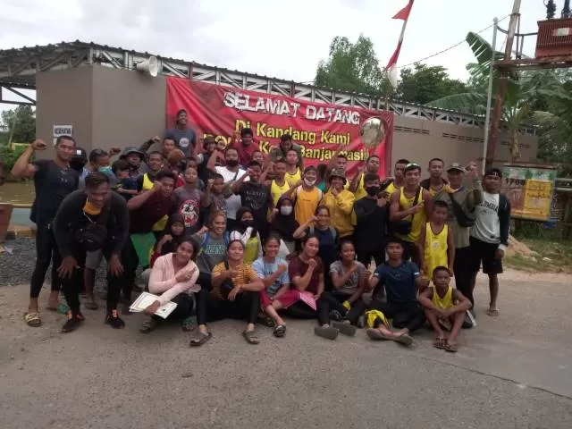 HASIL LATIHAN: Para pedayung Kota Banjarmasin menjadi juara umum Kejurprov Dayung Senior Junior Kalsel 2020. Empat pedayung Kota Banjarmasin sukses mencapai limit nasional.