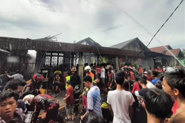 ZONASI: Aturan pembagian zonasi untuk barisan pemadam kebakaran (BPK) di Banjarmasin belum sepenuhnya dipatuhi.