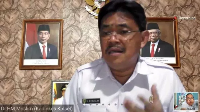 Kepala Dinas Kesehatan Kalimantan Selatan, H Muhammad Muslim