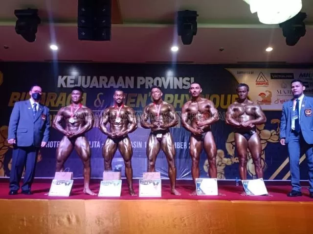 MODAL KEJURNAS: PBFI Kalsel sukses menggelar Kejurprov Binaraga Kalsel di Hotel Royal Jelita Banjarmasin.