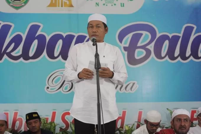 BUPATI BALANGAN, ABDUL HADI.