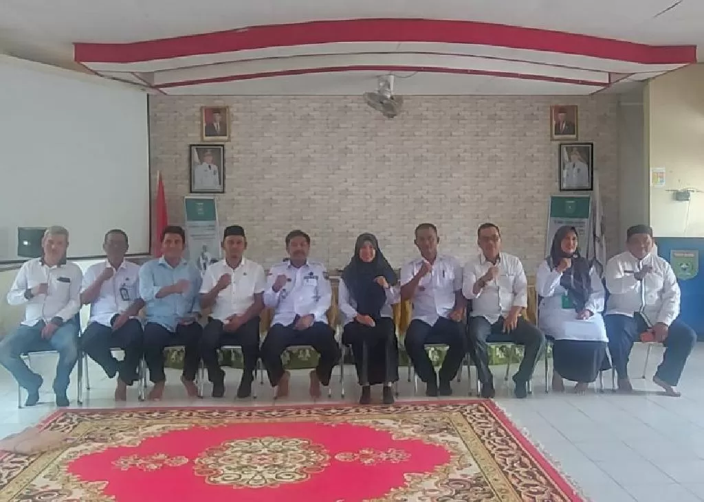 KOMITMEN: Kecamatan Karang Bintang komitmen memerangi peredaran narkoba di daerahnya