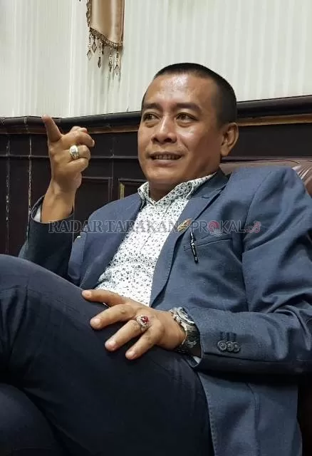 Anggota DPRD Nunukan, Andre Pratama. FOTO: BANK DATA/RADAR TARAKAN