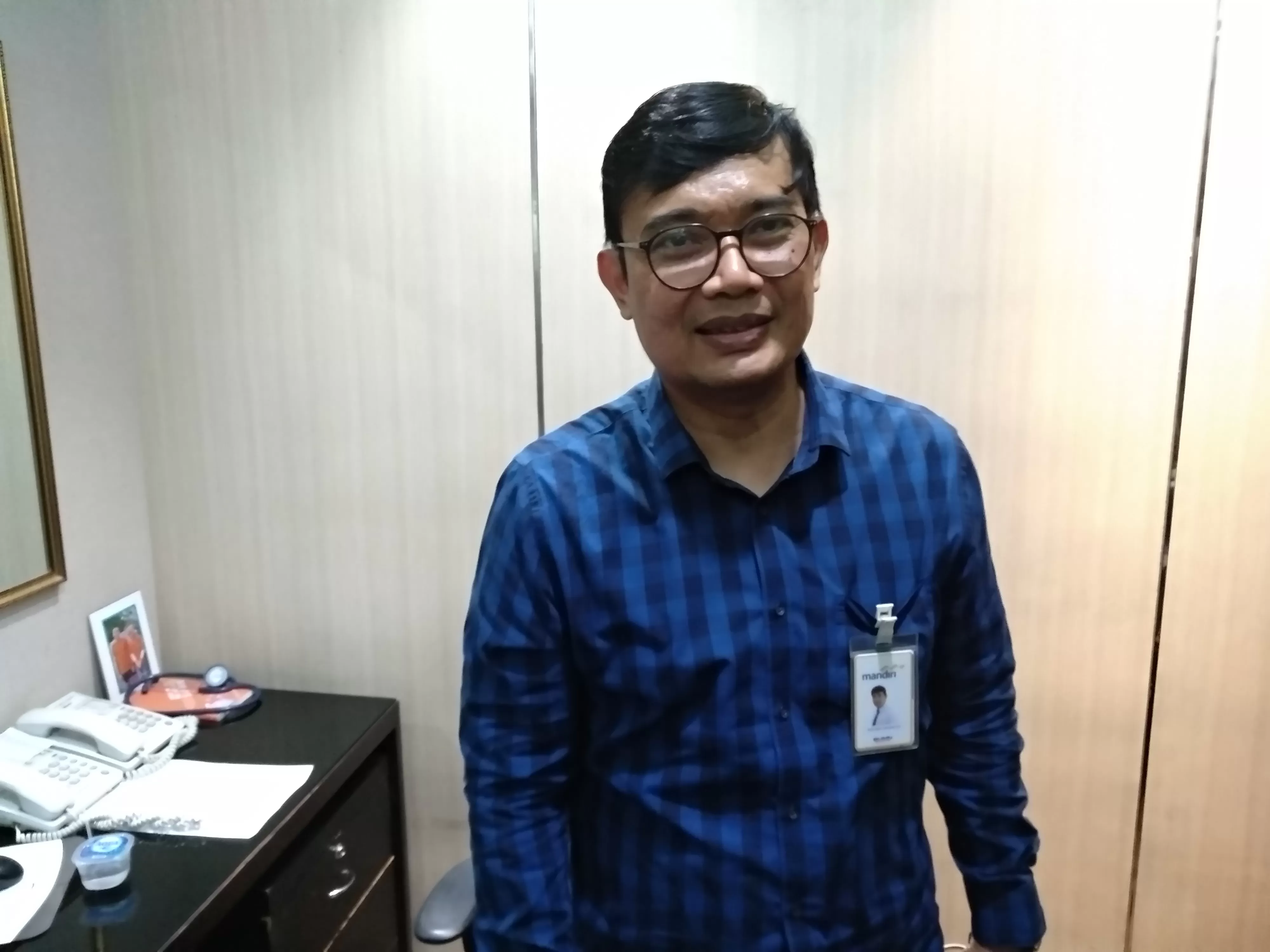 Area Head Bank Mandiri Balikpapan Aksomo Widiasto. (foto: wawan/prokal)