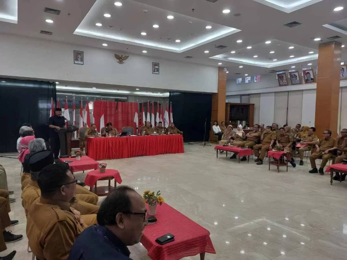 Ngapeh hambat sekaligus rapat koordinasi perdana Pemkab Kukar di tahun 2024 (Elmo/Prokal.co)