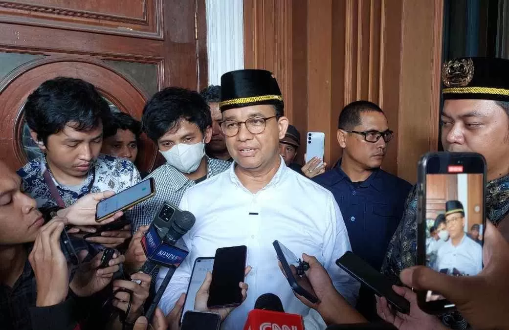 Calon presiden nomor urut satu, Anies Baswedan (Elmo/Prokal.co)