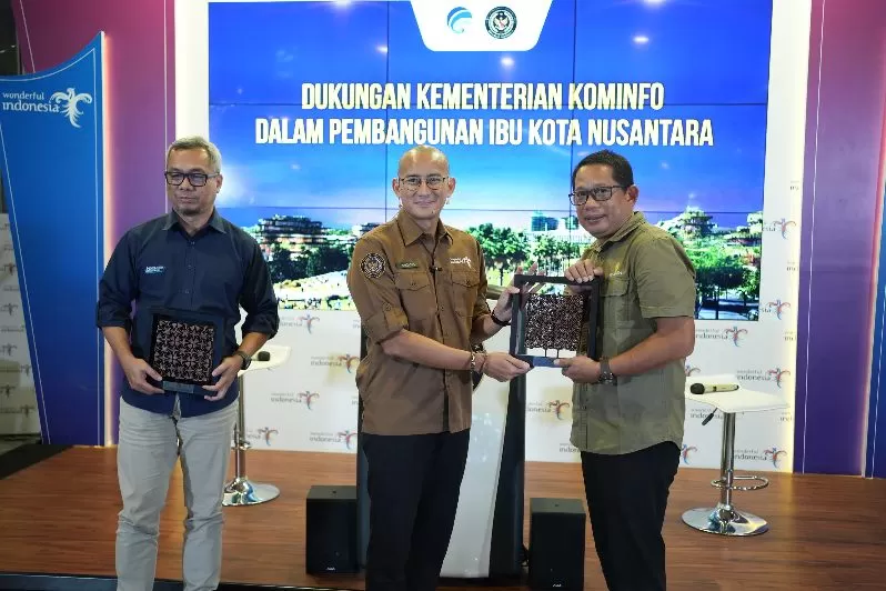 Kementerian Pariwisata dan Ekonomi Kreatif (Kemenparekraf) siap mengembangkan pariwisata dan ekonomi kreatif yang berbasis Ecotourism di sekitar Nusantara. (Foto : Humas OIKN)