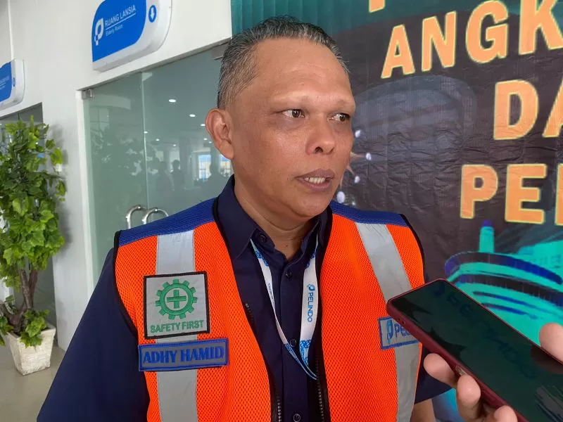 General Manager (GM) PT Pelindo Balikpapan Suhadi Hamid. (Foto : Erik / Prokal.co)