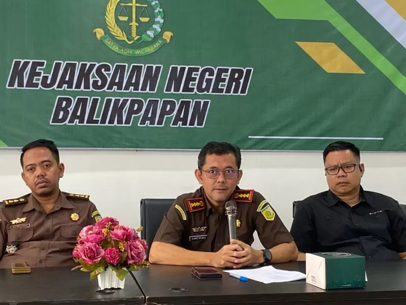 Kepala Kejari Balikpapan Slamet Riyanto