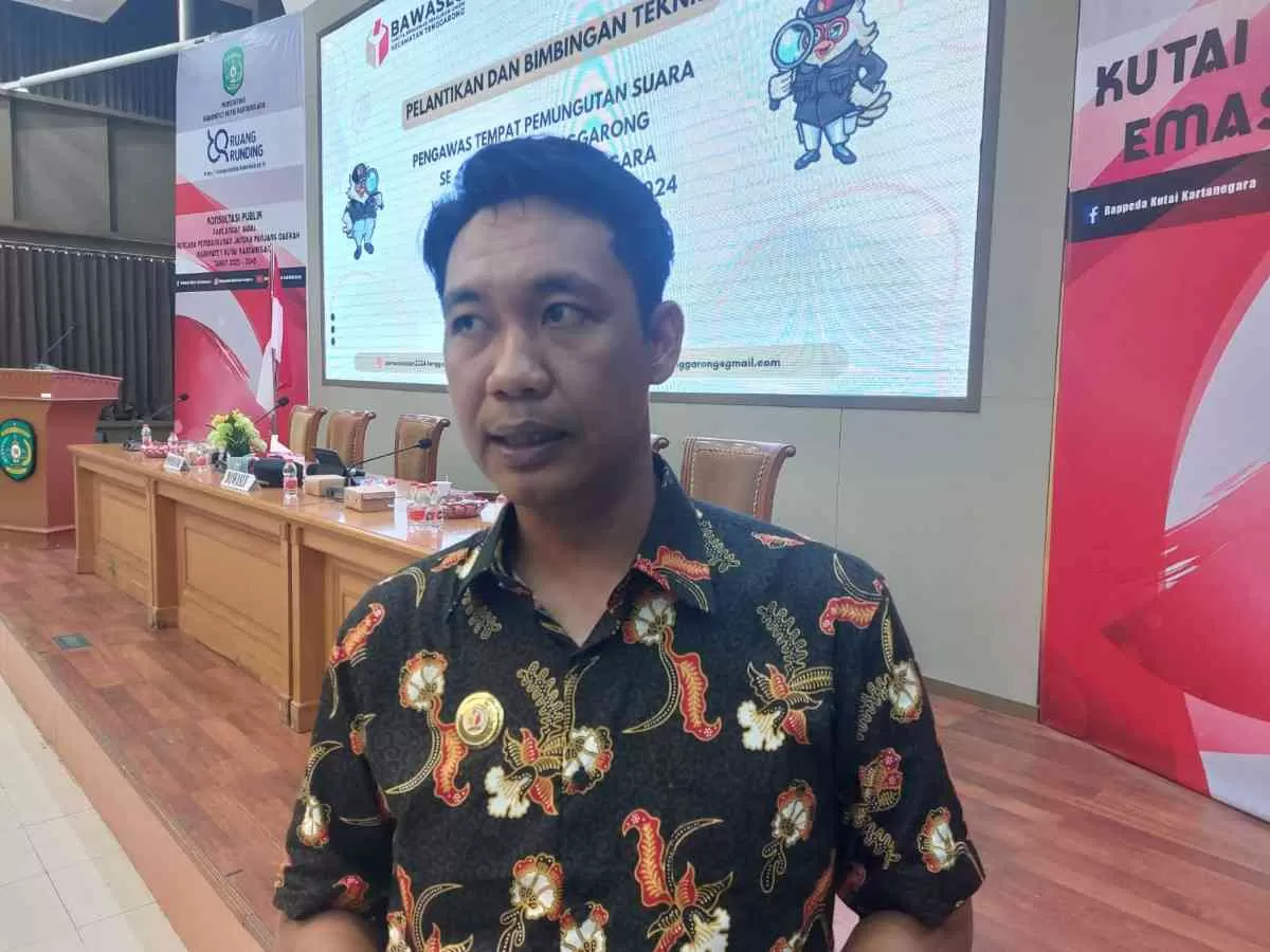 Ketua Bawaslu Kukar Teguh Wibowo (Elmo/Prokal.co)