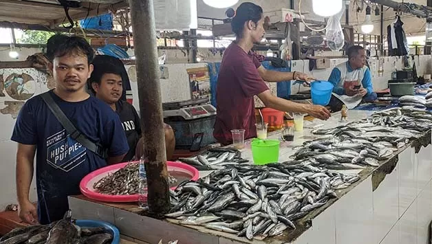 TREN MENINGKAT: Selama 5 tahun terakhir laju pertumbuhan produksi perikanan tangkap mencapai Rp 890 miliar atau 14,79 persen.