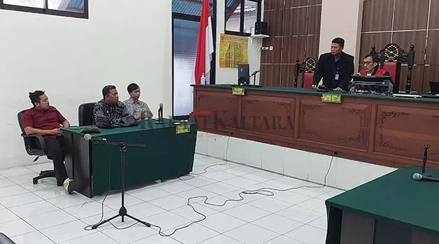 PUTUSAN PRA PERADILAN: Sebagian permohonan pemohon untuk mengembalikan speedboat dikabulkan hakim tunggal Pengadilan Negeri Tarakan, Selasa (20/6) lalu.