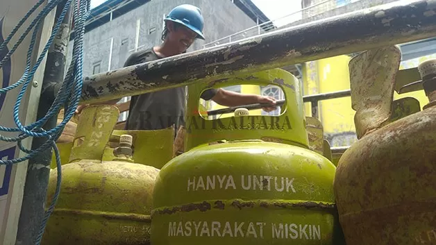 KELANGKAAN LPG: Polisi selidiki dugaan kelangkaan LPG 3 kg di Tarakan.