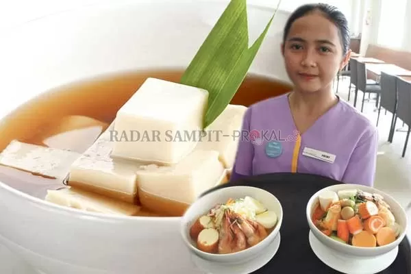PASTI NIKMAT: Tiga menu spesial di Midtown Expresss Sampit selama Februari, yakni kembang tahu, sukiyaki, dan mie kuah komplit.(RADAR SAMPIT)