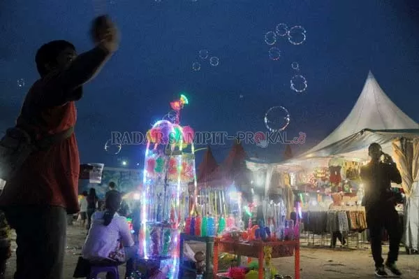 Suasana Sampit Expo tahun lalu.DOK.(DWI CIPTA/RADAR SAMPIT)