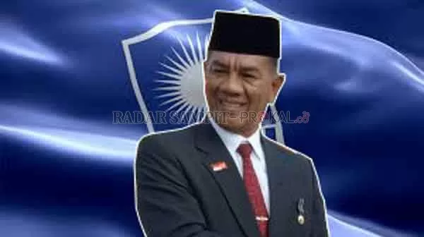 Bakal calon Bupati Kotawaringin Timur Sanggul L Gaul.(RADAR SAMPIT)