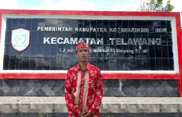 DUKUNG PILKADA DAMAI: Ketua Kelompok Nelayan Desa Sebabi Ejeng, mendukung pilkada damai 2020 di Desa Sebabi, Kecamatan Telawang, Kotim, Senin (31/8).