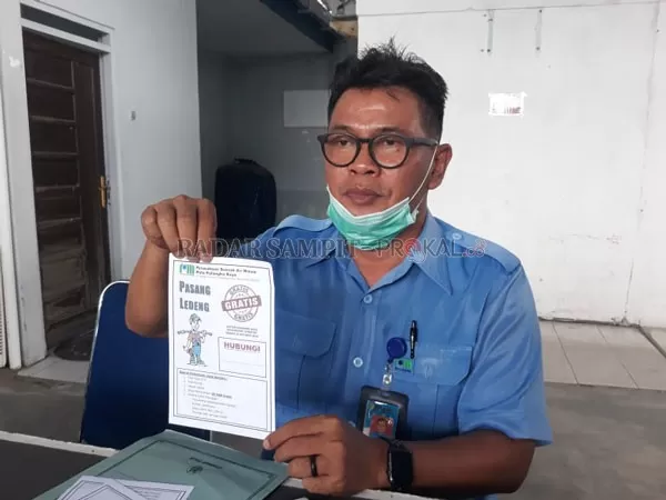 Direktur PDAM Kota Palangka Raya Budi Harjono