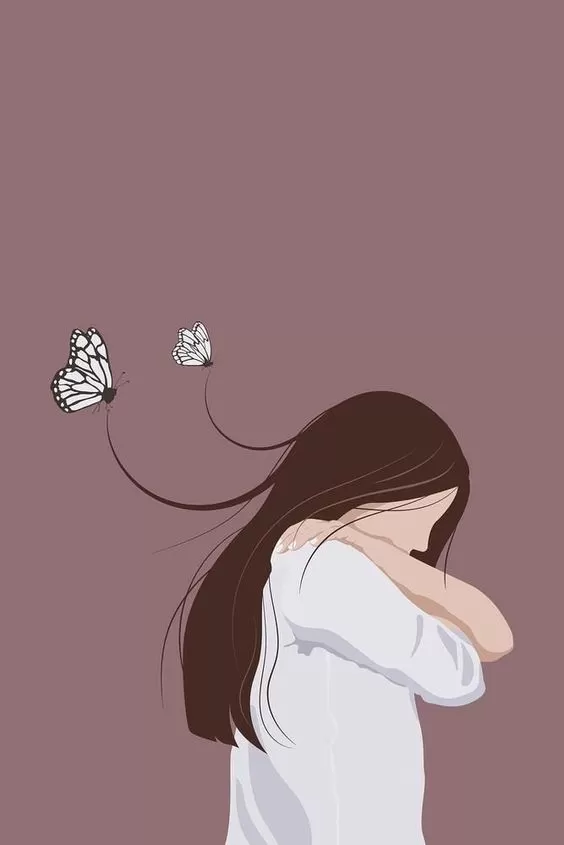 Ilustrasi butterfly hug (Source : pinterest) - SURATDOKTER.COM