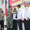 Kukuhkan Pokdar Kamtibmas 2022 untuk Ciptakan Kondusivitas dan Keamanan Wilayah Kabupaten Bogor