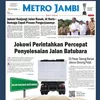 Beritakan Jokowi Perintahkan Percepat Penyelesaian Jalan Batubara, Ini Link Epaper Harian Pagi METROJAMBI