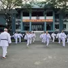 Asah Naluri Petarung, Prajurit Pasmar 3 Gembleng Diri Lewat Latihan Bela Diri Karate