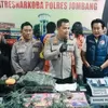 Kebun Ganja di Rumah Kontrakan Jombang Terbongkar, Empat Tersangka Ditangkap Polisi