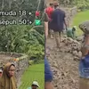 Viral Sesepuh Desa Purbalingga Ikut Turun Bangun Jalan Baru hingga Bikin Salut Warganet di Medsos