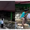 Sekolah Terkubur Lumpur, Tangis Anak Sumatera Barat Ini Bikin Publik Terdiam
