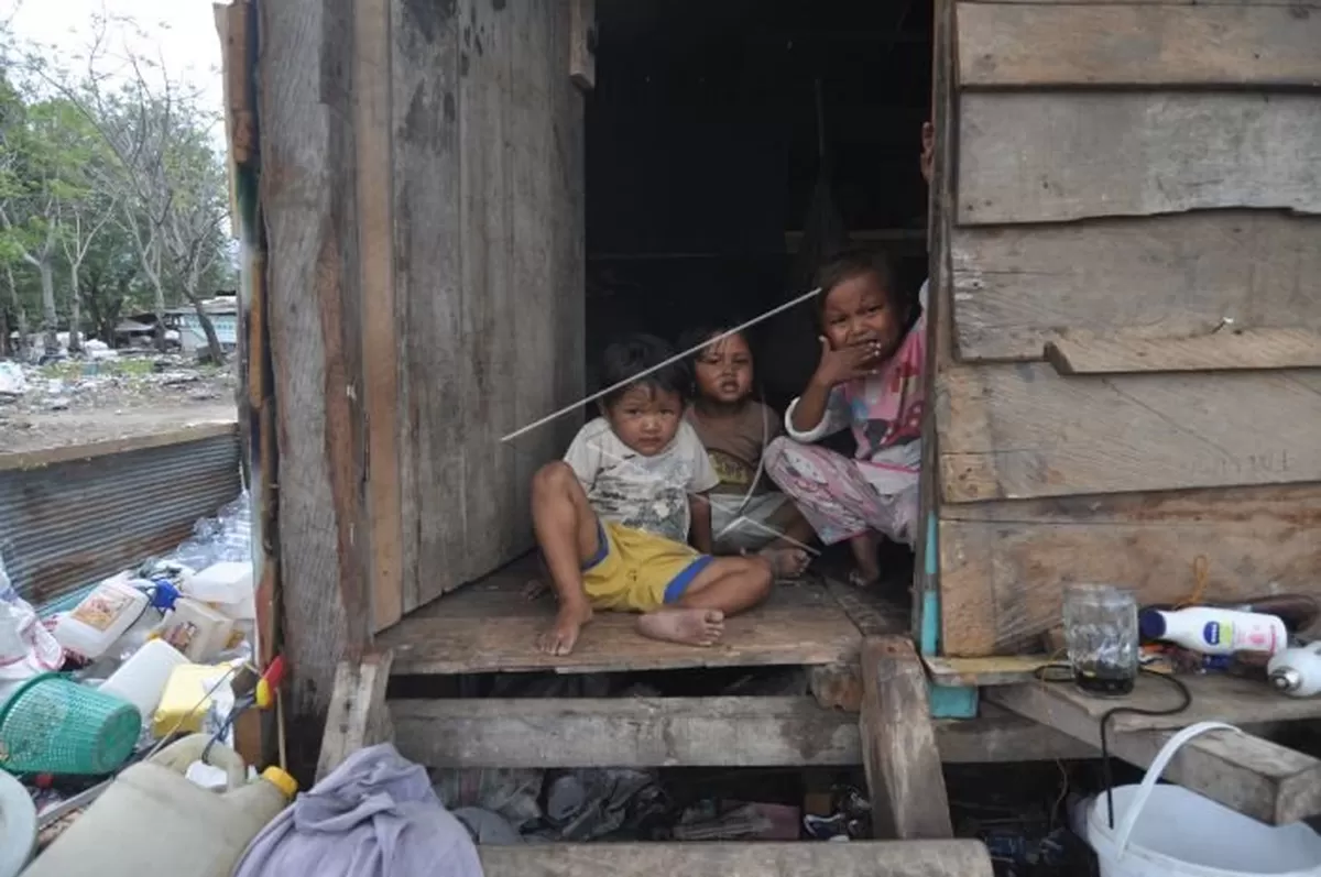 Potret kemiskinan di Indonesia. (Foto: Antara)