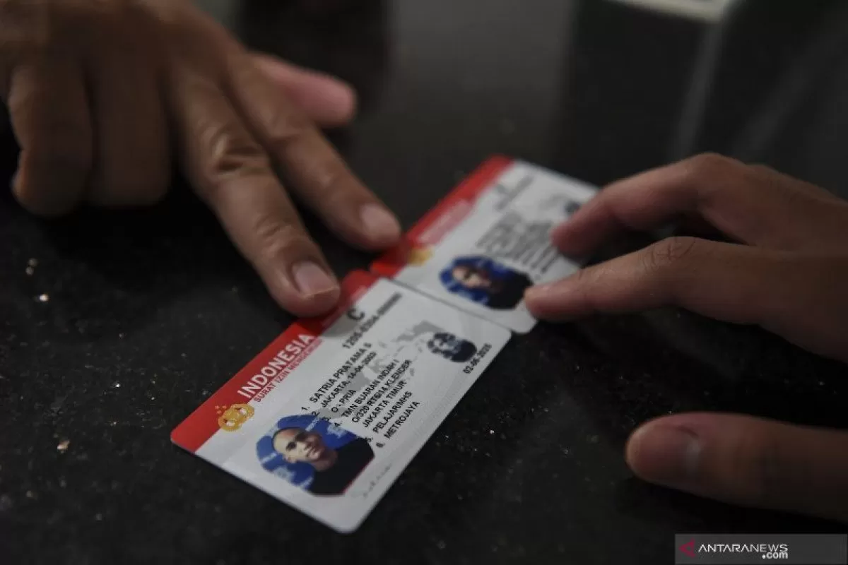 Ilustrasi Surat Izin Mengemudi (SIM). (Foto: ANTARA)