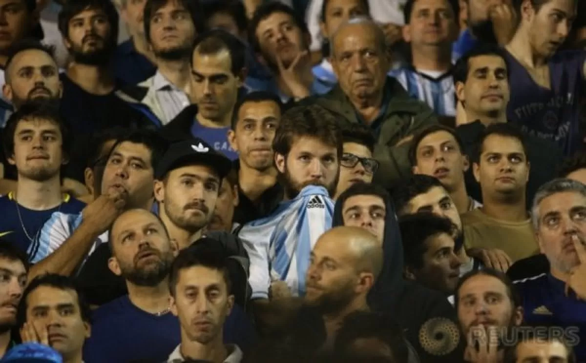 suporter timnas Argentina (dok: Twitter)