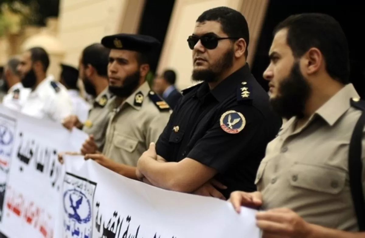 Ilustrasi demo para polisi penganut Salafi-Wahabi di Luar Negeri. Foto: Arabi21