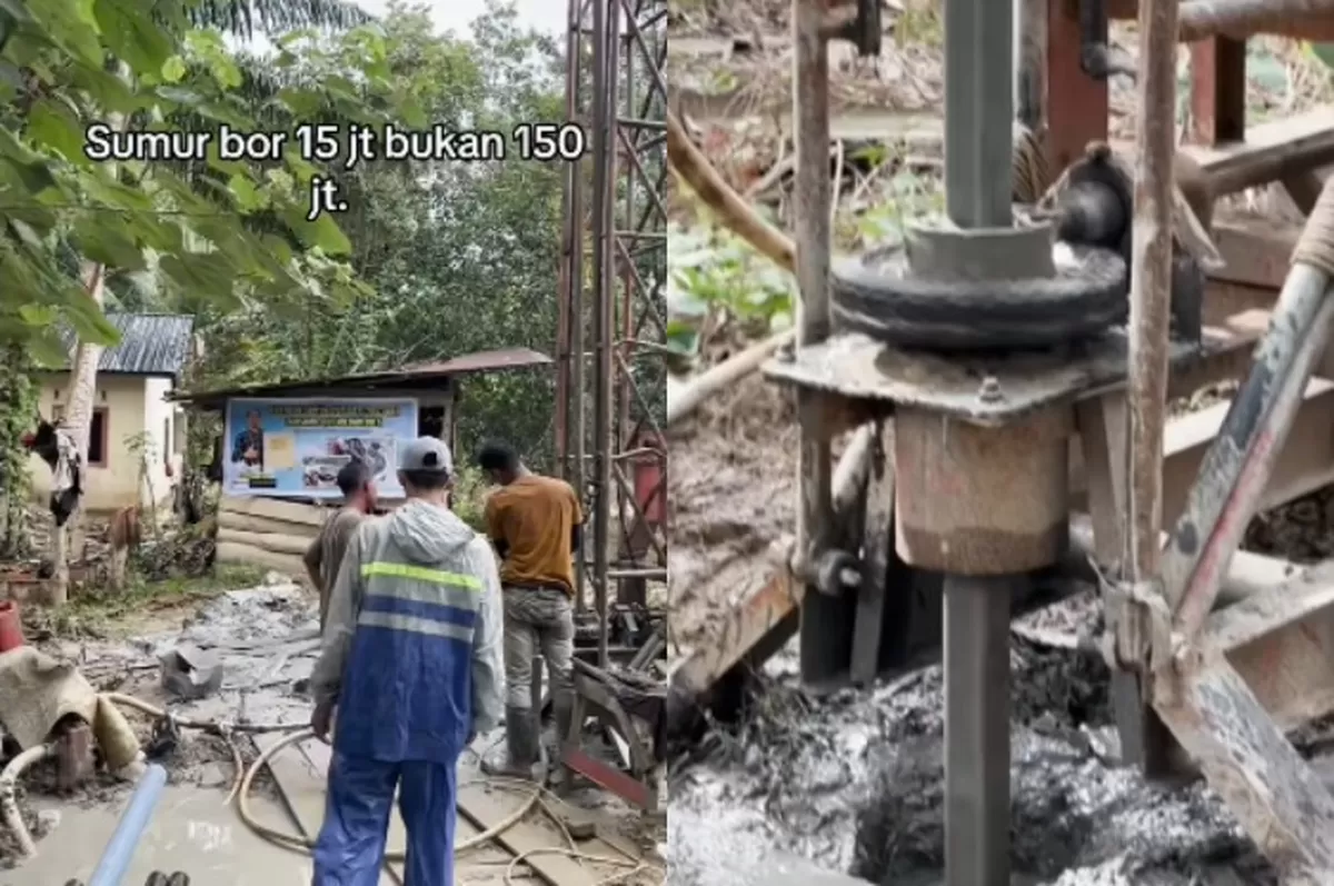 Menyoroti biaya pembuatan sumur bor untuk korban bencana di Sumatera yang disebut mencapai Rp150 juta hingga tuai sorotan publik di medsos.  (Instagram.com/@undercover.id)