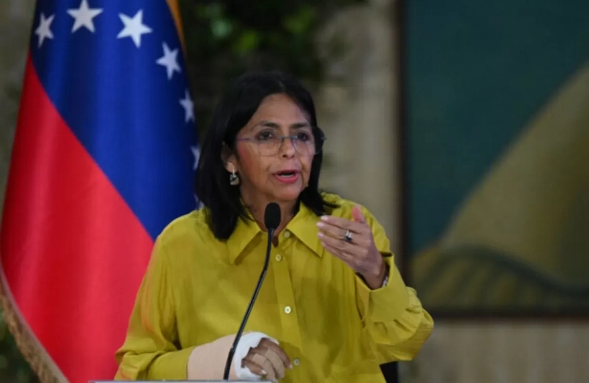 Presiden Sementara Delcy Rodriguez bantah Isu AS Ambil Alih Venezuela (Foto : FEDERICO PARRA/AFP via Getty Images)