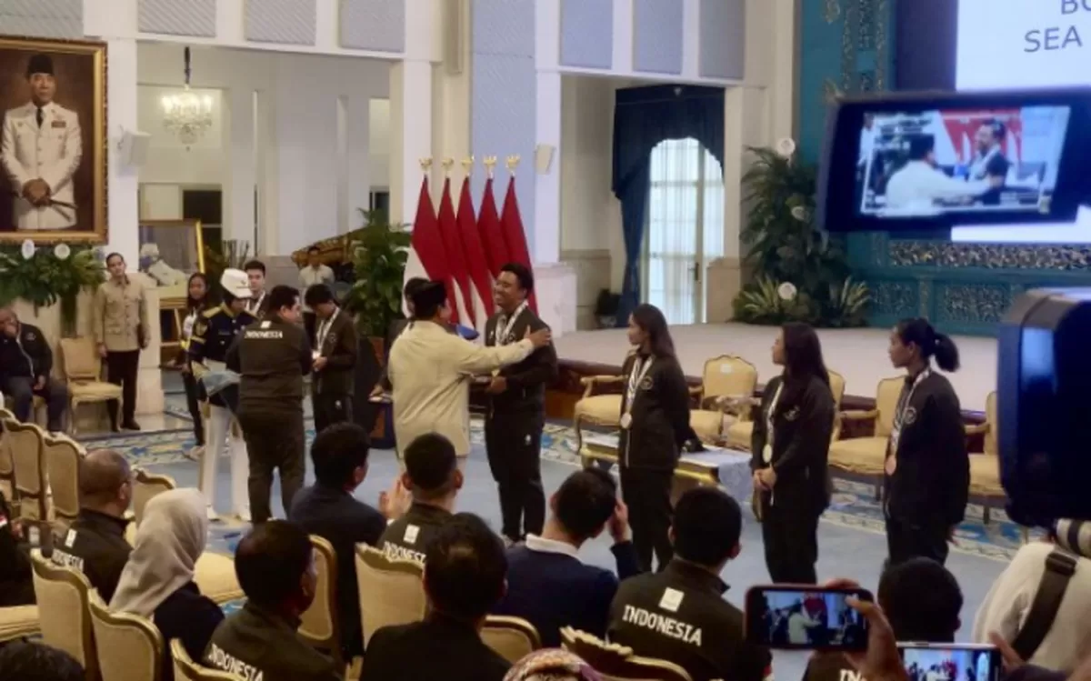 Fantastis! Atlet Emas SEA Games Diguyur Bonus Rp1 Miliar dari Presiden Prabowo (Antara )