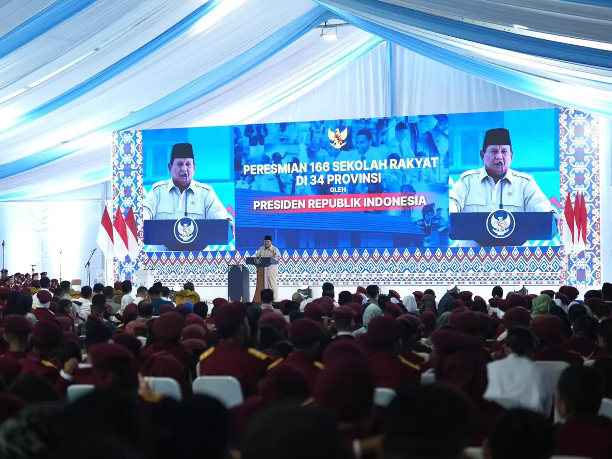 Prabowo Targetkan Bangun 500 Sekolah Rakyat Gratis untuk Siswa Miskin hingga 2029, Bakal Tampung 500,000 Anak (Istimewa )