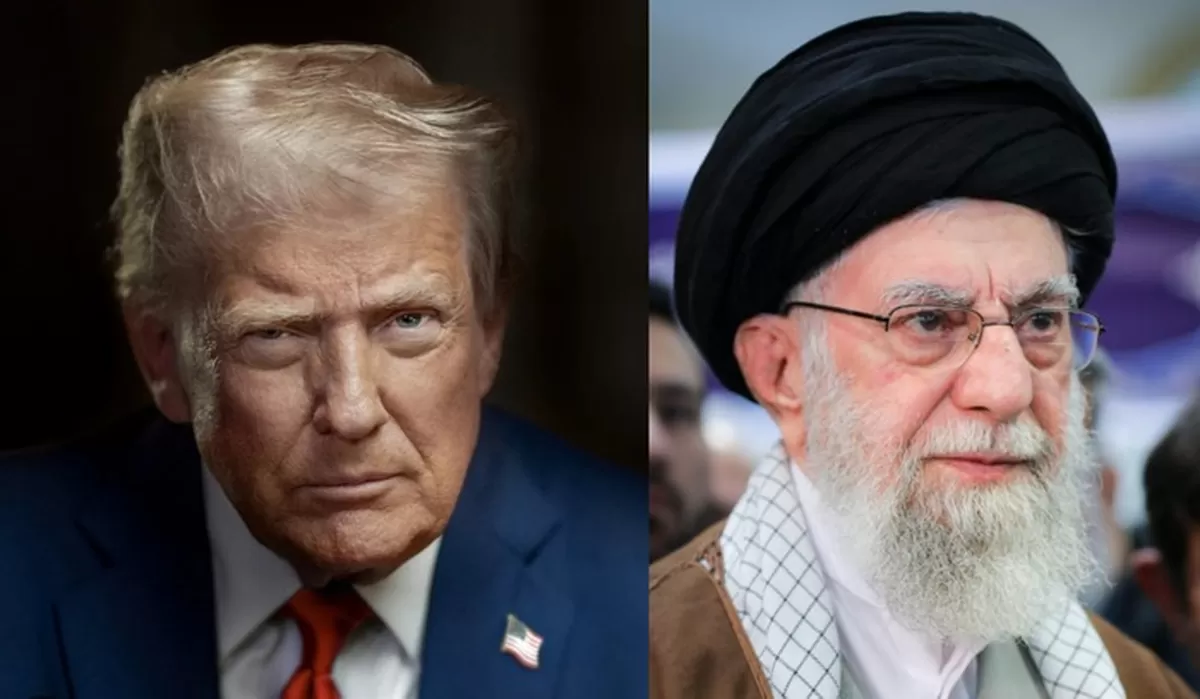 Donald Trump Diilustrasikan sebagai Fir'aun oleh Khemeini (Foto : BBC/PBSN)