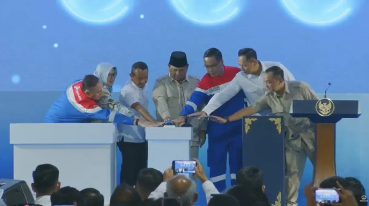 Presiden Prabowo Subianto Hadiri Peresmian RDMP Balikpapan. (Istimewa)