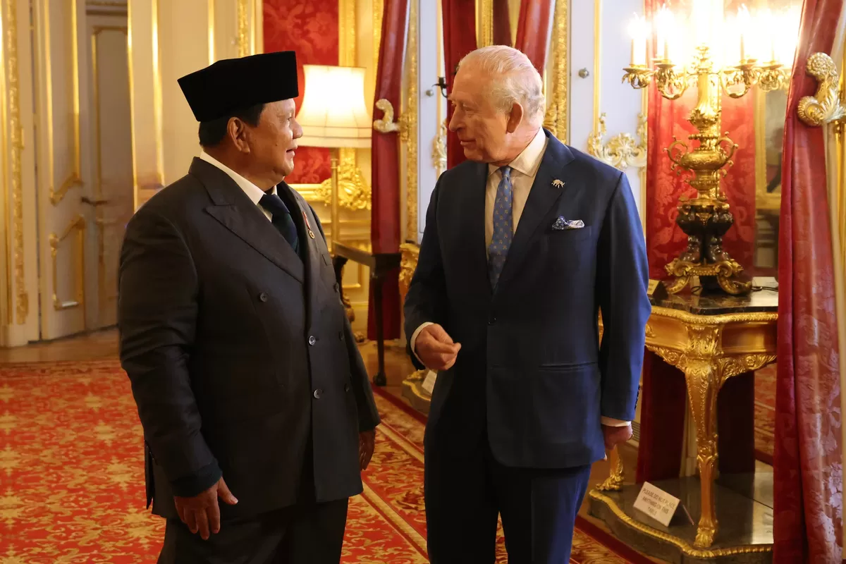 Presiden Prabowo Bertemu Raja Charles di Inggris. (Istimewa)