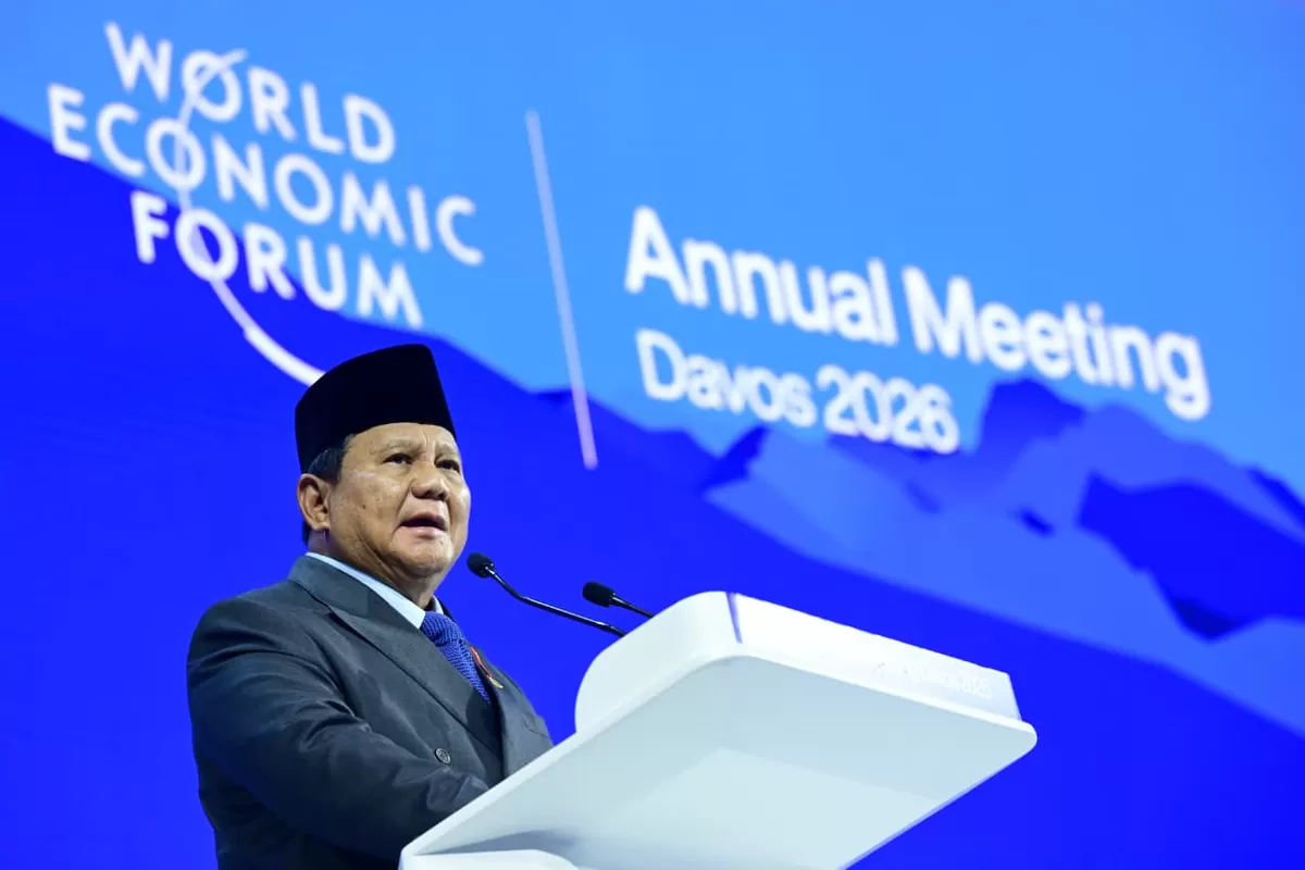 Presiden Prabowo Subianto di WEF 2026. (Istimewa.)