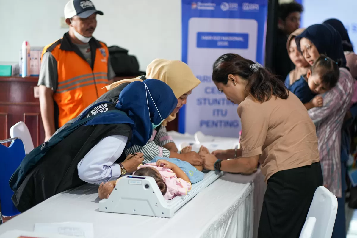 BRI Peduli Peringati Hari Gizi Nasional dengan Perkuat Upaya Pencegahan Stunting di Berbagai Wilayah (Istimewa.)