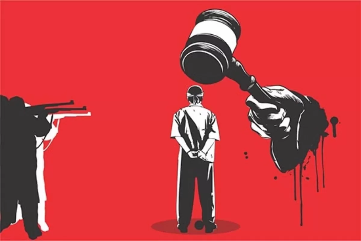 Ilustrasi eksekusi mati. (Istimewa.)
