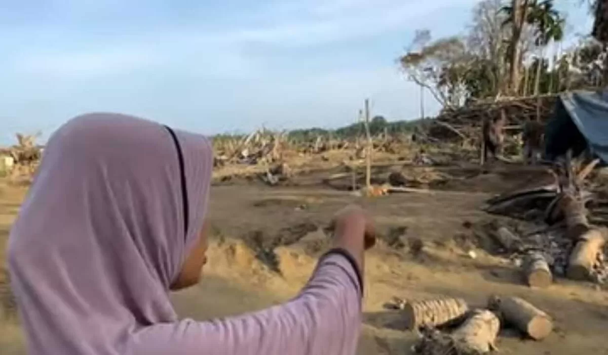 Kegiatan mengaji anak-anak di Aceh Timur terhenti usai dua bulan pascabanjir bandang. (Instagram/hijrahpeduli.id)