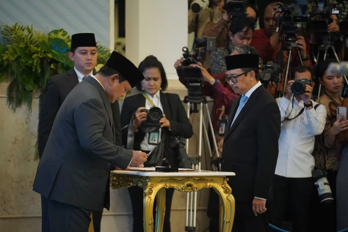 Juda Agung Resmi Dilantik Menjadi Wamenkeu (Istimewa.)
