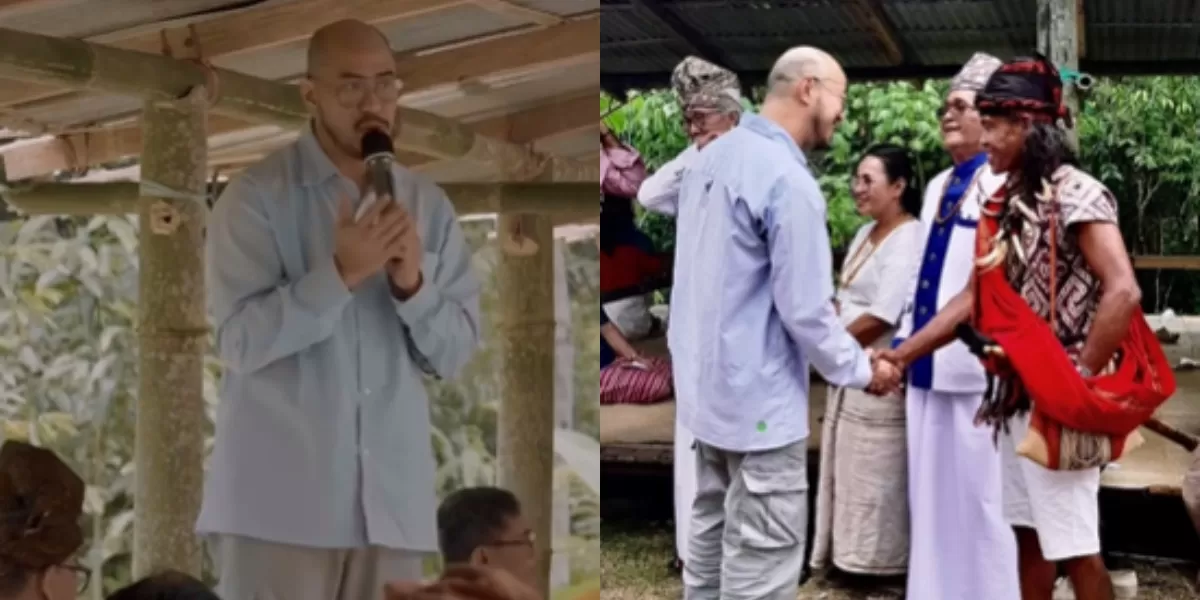 Menyoroti penuturan komika, Pandji Pragiwaksono usai menjalani sanksi adat Toraja terkait persoalan pada materi komedinya pada 2013 silam.  (Instagram.com/@pandji.pragiwaksono)