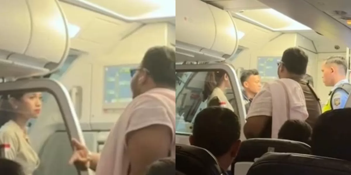 Menyoroti viralnya amarah penumpang pesawat Super Air Jet tujuan Denpasar yang diduga alami delay sampai 5 jam.  (Instagram.com/@bogor.terkini)