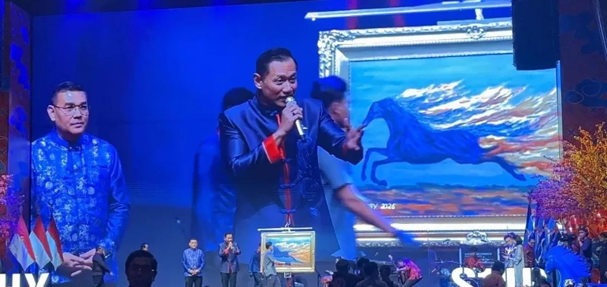 Lelang Lukisan Kuda Api Karya SBY Berhasil Dibawa Pulang Low Tuck Kwong Senilai Rp6,5 Miliar (Istimewa)