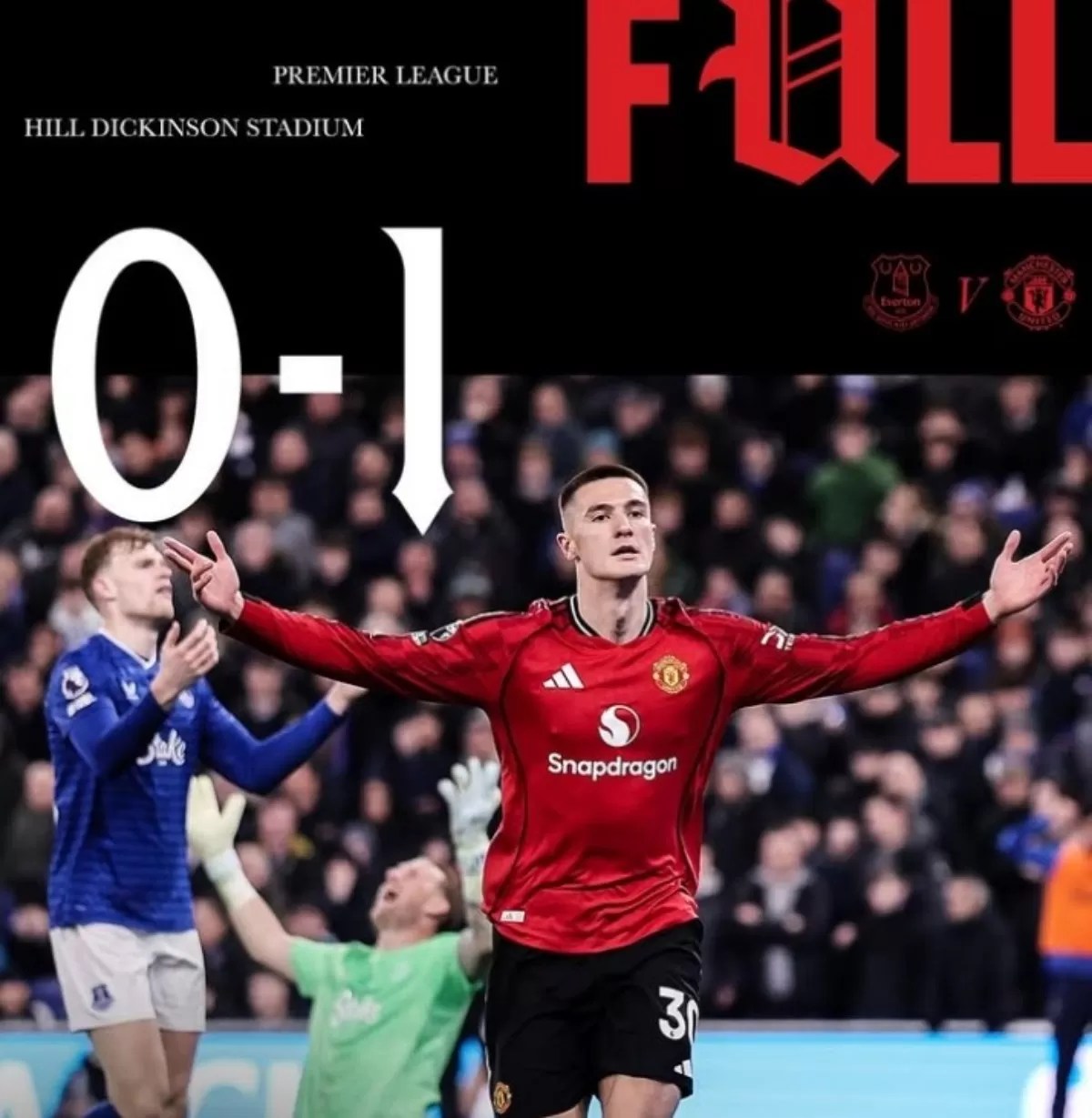 Makin Panas! Manchester United Berhasil Kalahkan Everton (Instagram @manutd)