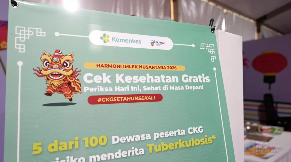 Mau Cek Kesehatan Gratis? Cukup Bawa KTP dan Ponsel di Imlek Festival 2577! (Istimewa)
